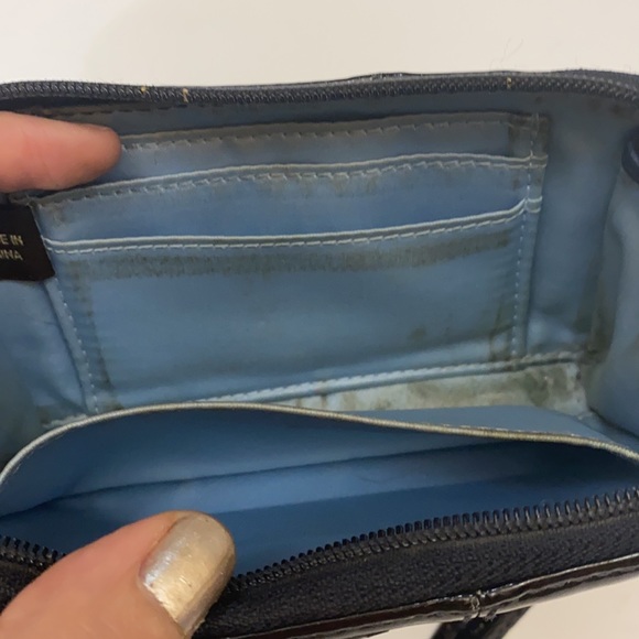 Coach Navy Blue Wristlet - Picture 12 of 16